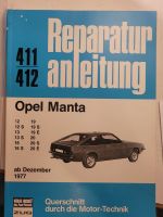 Opel Manta ab 1977, Reparaturbuch, Modelle siehe Bild, Band 411/4 Baden-Württemberg - Emmendingen Vorschau
