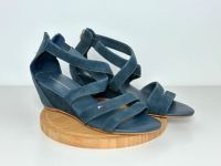 TOMMY HILFIGER Schuhe Damen Gr. 40 Plateau Wildleder Blau ✅ Brandenburg - Potsdam Vorschau