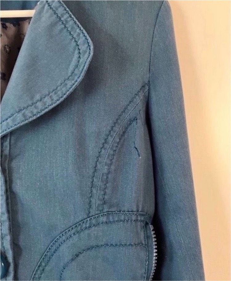 Damen Jacke blau Vero Moda Größe S in Bad Saulgau