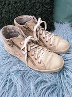 MJUS Sneaker, Gr. 39 beige/hellgrau, Leder Bayern - Bellenberg Vorschau