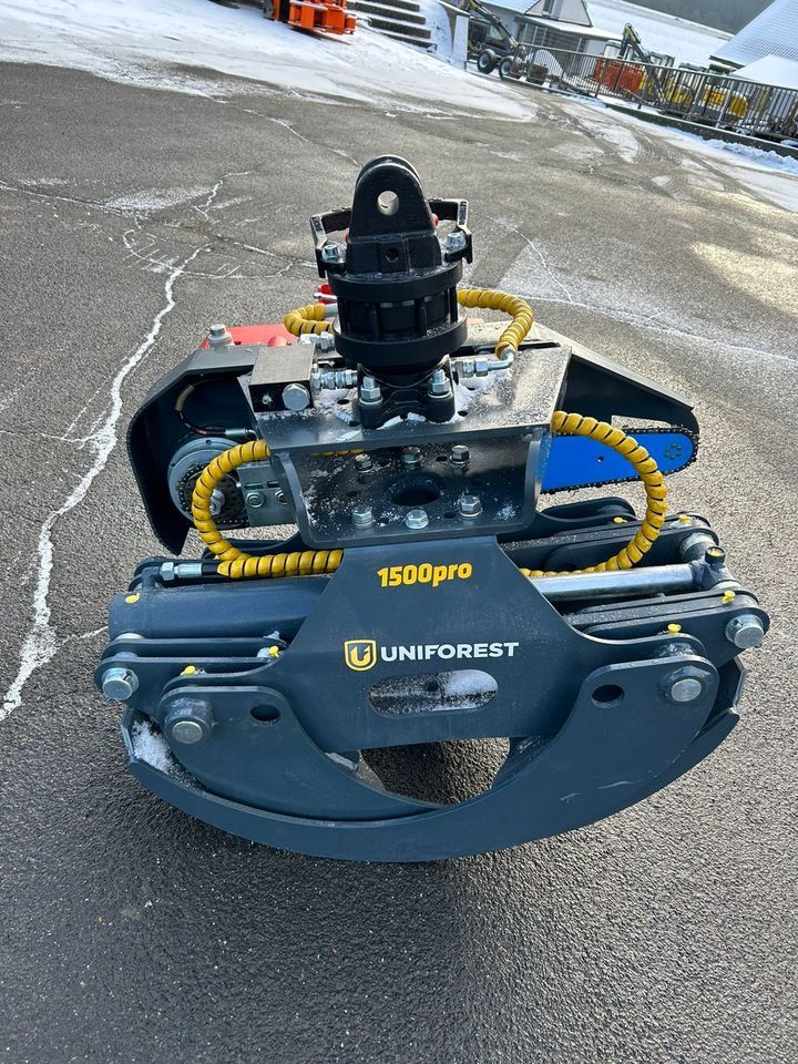 Uniforest 1500 PRO Holzgreifer mit Sägeeinheit Greifersäge hydrau in Kaltenlengsfeld