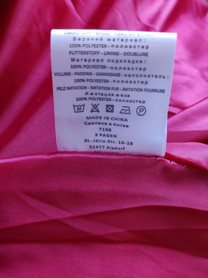 Jacke, Damen, magenta, Größe 40/42 in Wendisch Rietz