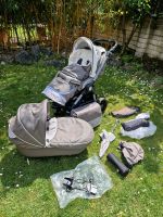 Teutonia Kinderwagen Lederoptik viel Zubehör Babytrage Hessen - Dietzenbach Vorschau