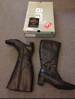 Ara Stiefel braun goretex Übergabe weit Leder 40 6 wie neu Hessen - Rodgau Vorschau