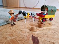 Playmobil Planwagen mit Pferd und 2 Figuren Baden-Württemberg - Ebenweiler Vorschau