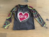 Desigual Mädchen Shirt Longsleeve Wendepailletten grau Gr.146/152 Bayern - Eltmann Vorschau