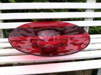 Rote große Glasschale attraktive Deko Wintergarten Terrasse Leipzig - Thekla Vorschau