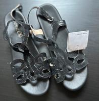 Caprice Schuhe Pantolette Dianette Sandalen Gr.39 schwarz Glitzer Bayern - Ebermannstadt Vorschau