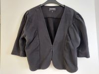 schwarzer Sweatblazer mit süßen Raffungen Gr. 44/46 Baden-Württemberg - Mannheim Vorschau