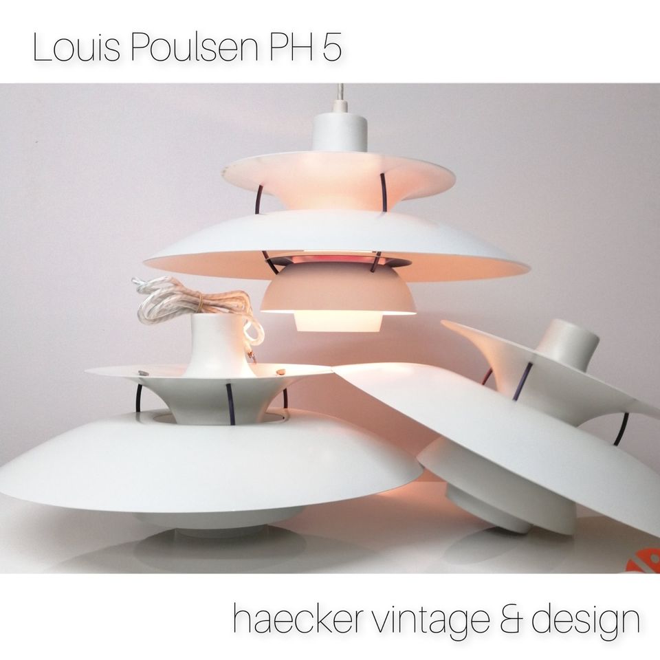 Louis Poulsen PH4 zu dansih design PH5 PHhat midcentury retro70er in Köln