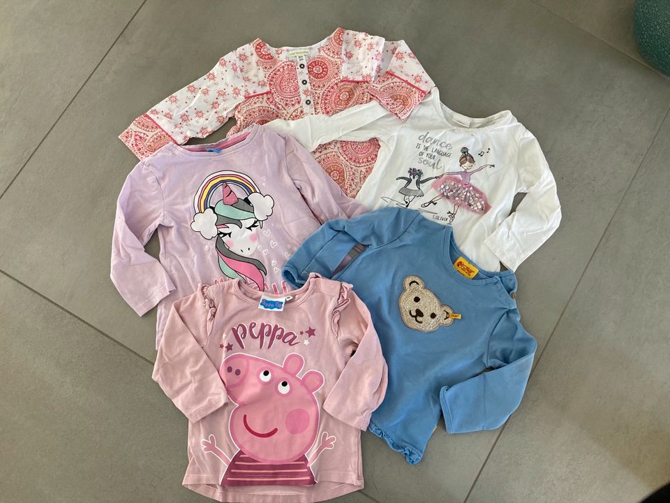 Steiff Pullover Langarmshirts Paket Mädchen Gr. 86 in Euskirchen