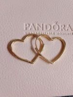 Pandora Asymmetrische Herz Ohrringe, Shine Gold Nordrhein-Westfalen - Steinfurt Vorschau