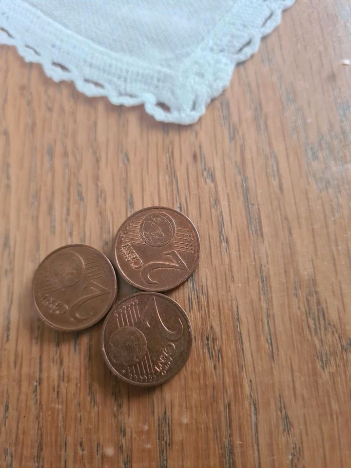 2cent münze 2 cent Vatikan in Dinkelscherben