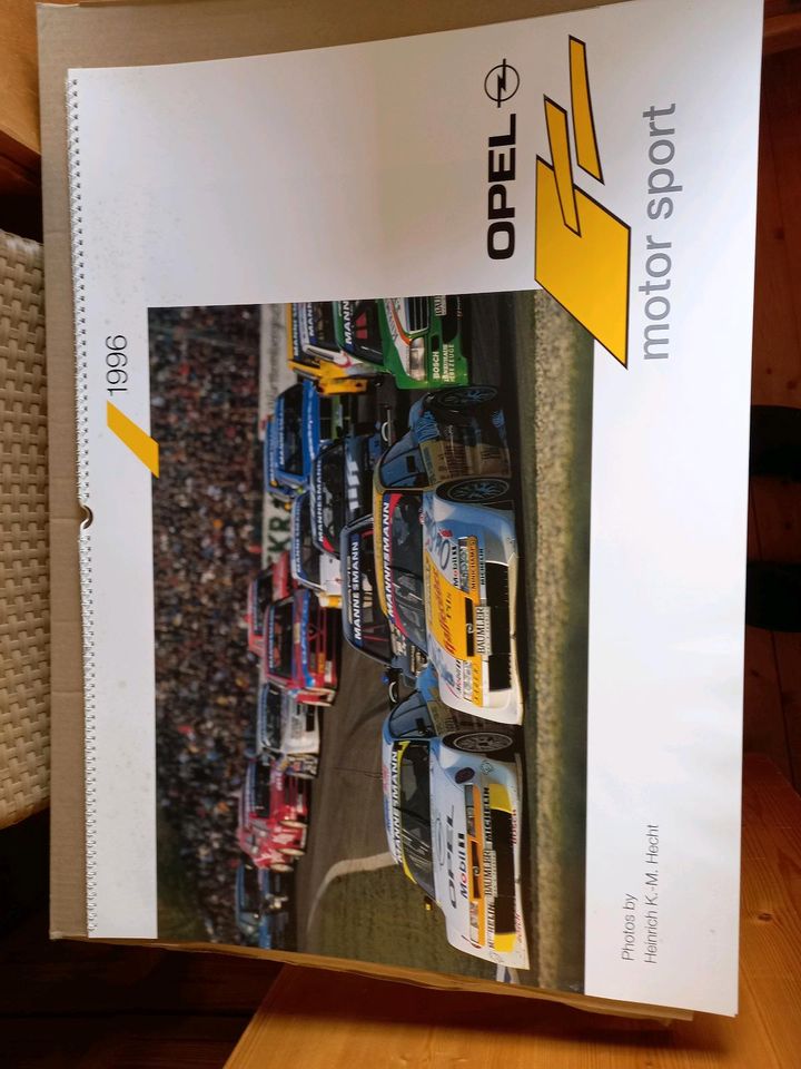 DTM Kalender Opel Motor Sport in Syrgenstein