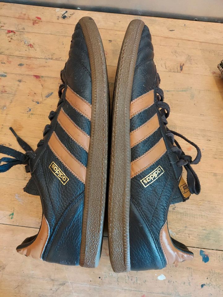 Adidas Samba Trainer braun Leder Vintage Gr. 48 in Weilrod 