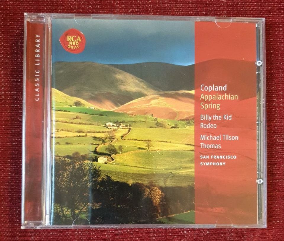 Copland Appalachian Spring, Billy the kid, Rodeo, Thomas CD in Halle