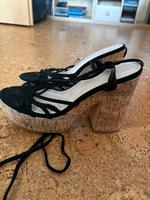 Hohe Schuhe zum binden 39 Hessen - Hungen Vorschau