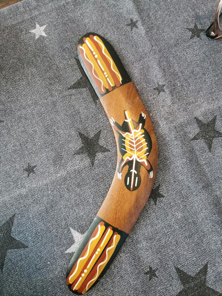 Boomerang aboriginal art in Eggebek