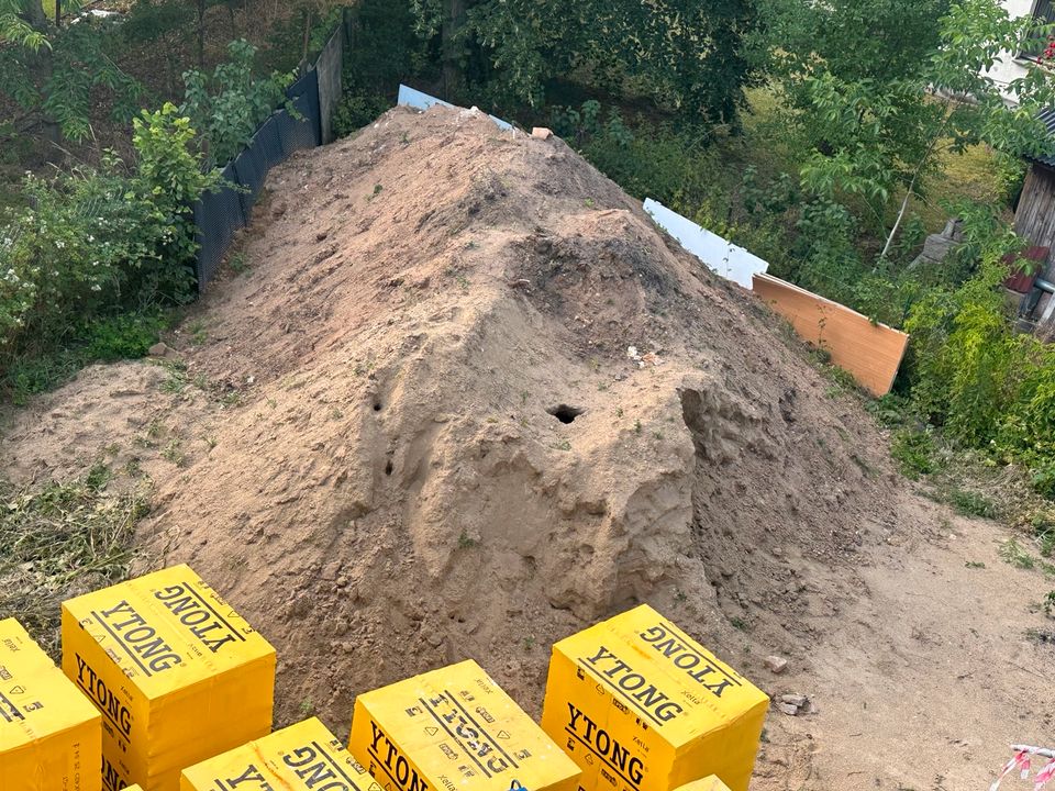 Sand ,Füllboden zu verschenken in Grünheide (Mark)