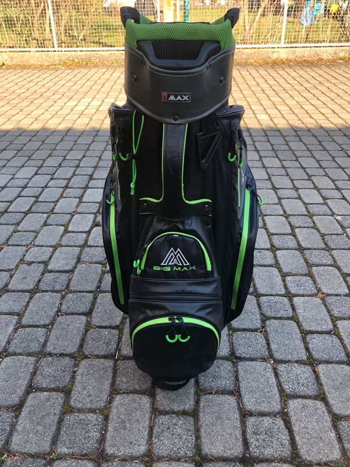 Golfbag / Cartbag - Big Max - DRI LITE SPORT 14 (lime) in Bergkirchen