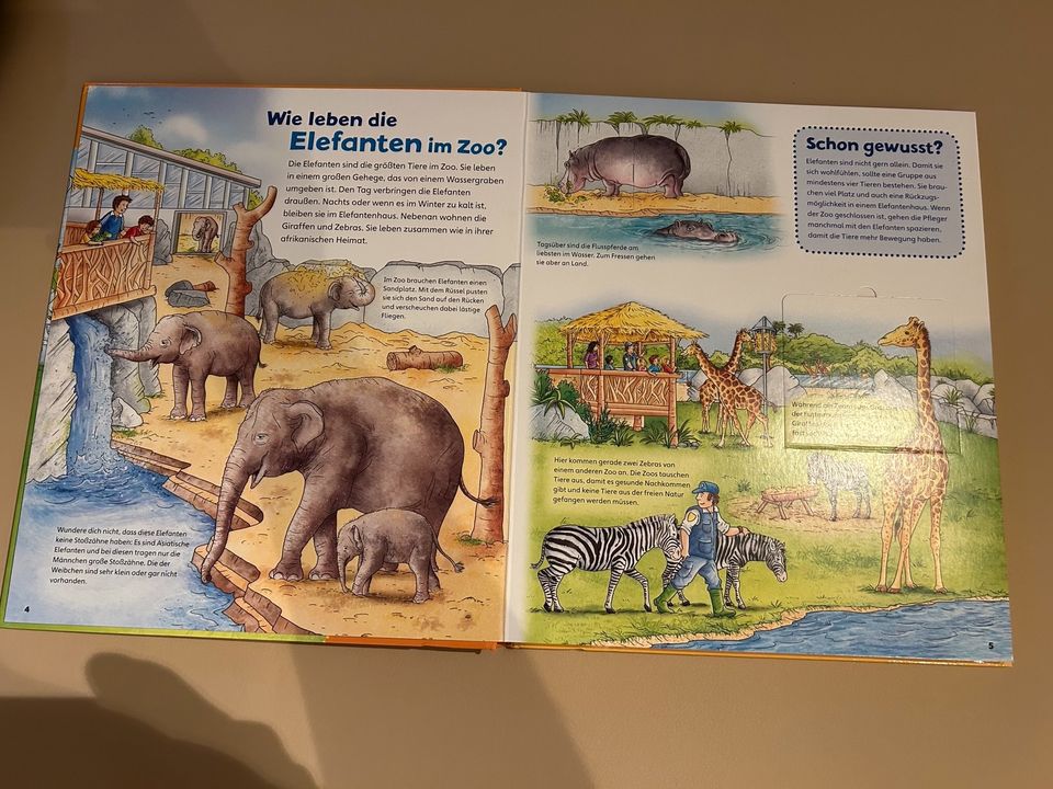 Was ist Was „ Im Zoo“ Buch neuwertig in Ahrensburg