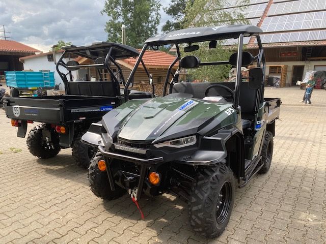 Quad UTV LM1100, Powered by Kubota Diesel, Kippladefläche in Maulburg