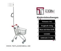 KINDEREINKAUFSWAGEN, KINDER-EINKAUFSWAGEN, KINDEREINKAUFSROLLER, EINKAUFSROLLWAGEN, MARKTROLLER, SUPERMARKTEINRICHTUNG, KORBVOLUMEN 20 L, TRAGKRAFT 20KG Nordrhein-Westfalen - Herne Vorschau