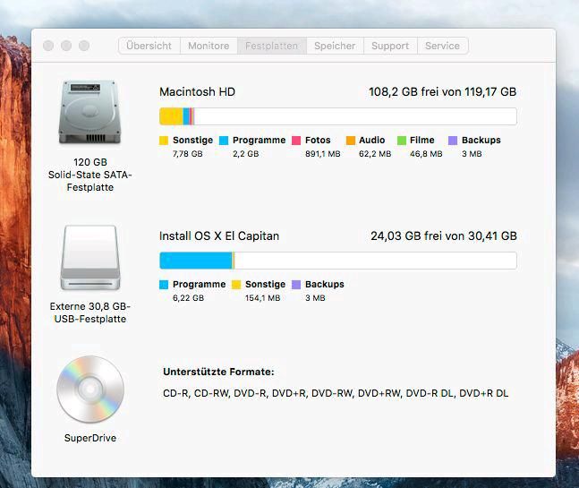 Apple iMac 7.1 mit SSD-Festplatte in Dresden