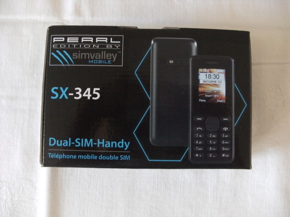 DUAL - SIM - HANDY  SX - 345 / KEIN SMARTPHONE in Riesa