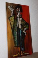 Vintage Fernandez Diaz Clown Bild auf Holz Bayern - Burgheim Vorschau