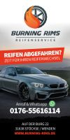 4x Reifen Demontage Montage Auswuchten Radwechsel am Fahrzeug Niedersachsen - Stöckse Vorschau