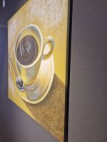Kaffeegemälde, Leinwand, Kaffee Bild, Kunstwerk, Ausstellung Baden-Württemberg - Herrenberg Vorschau