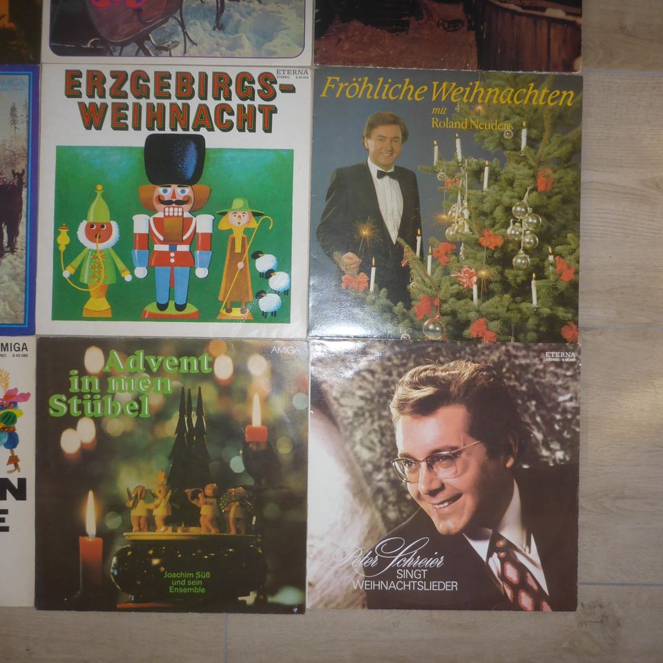 Weihnachts Musik Lieder Operette LP Schallplatten Vinyl Amiga DDR in Celle