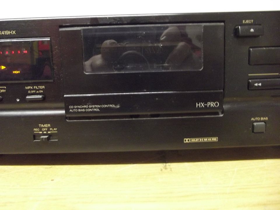 Sansui Tape-Deck D-X 419HX Hifi Klassiker Retro Kassettendeck in Wachtberg