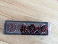 4 Teelichter Kerze Rose Glitzer Neu Hessen - Staufenberg Vorschau