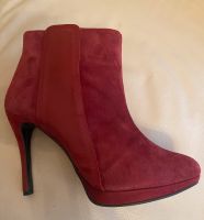 Neue Stiefeletten  , 42 , Leder , high Heels ,Bordeaux ,  Italien Kiel - Mitte Vorschau