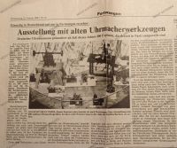 Uhrmacher Planteur Eingriffzirkel antik Uhrmacherwerkzeug Freiburg im Breisgau - Vauban Vorschau