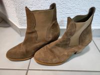 Stiefeletten Wildleder Cognac Gr. 39 Baden-Württemberg - Ehrenkirchen Vorschau