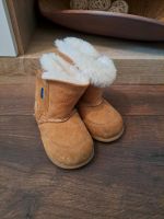 Warme Lammfellstiefel 21, Leder, beige Brandenburg - Velten Vorschau