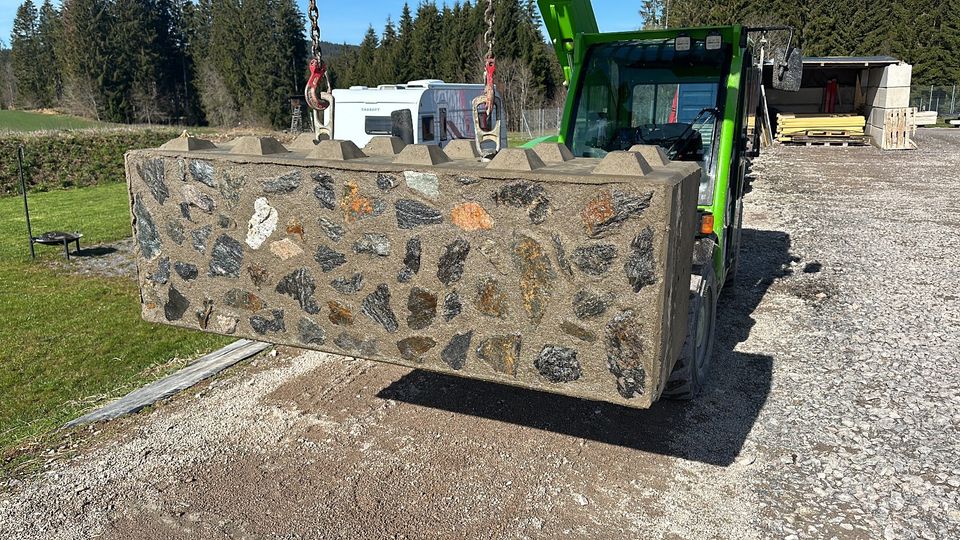 Betonblock, Betonlego, Beton Legosteine, Beton Stapelsteine in Grafenhausen