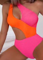 Badeanzug Bikini Neon Pink-Orange (Gr. M) NEU Hessen - Bad Vilbel Vorschau
