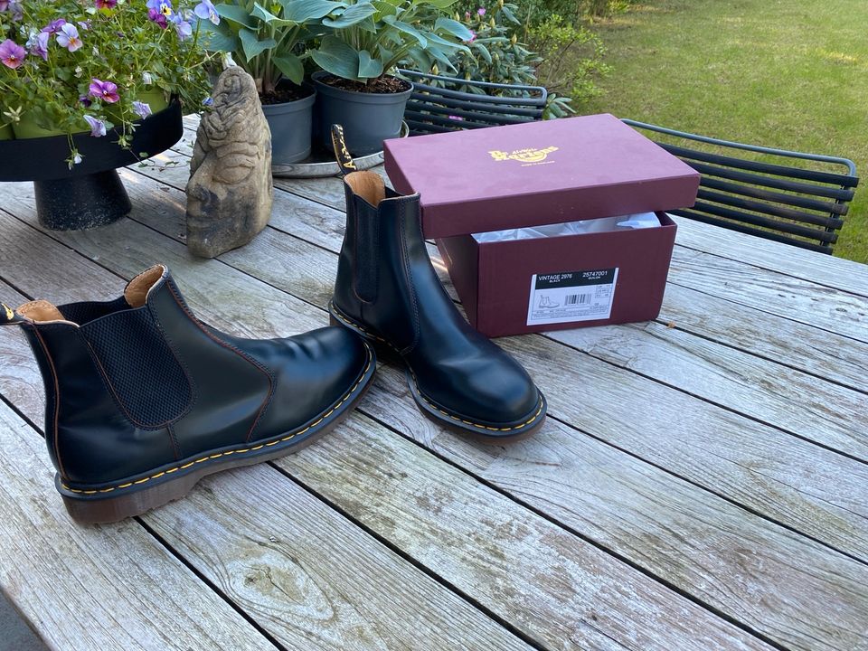 Dr. Martens Vintage 2976 black, Größe 46, wie NEU, Made in UK in München