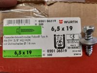 Würth Fassadenschraube 6,5 x 19 Dichtscheibe, Schraube, Edelstahl Nordrhein-Westfalen - Nottuln Vorschau