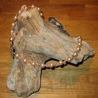 rosa Perlenkette, ca. 45 cm lang, Swarovski Perlen Herzogtum Lauenburg - Schwarzenbek Vorschau