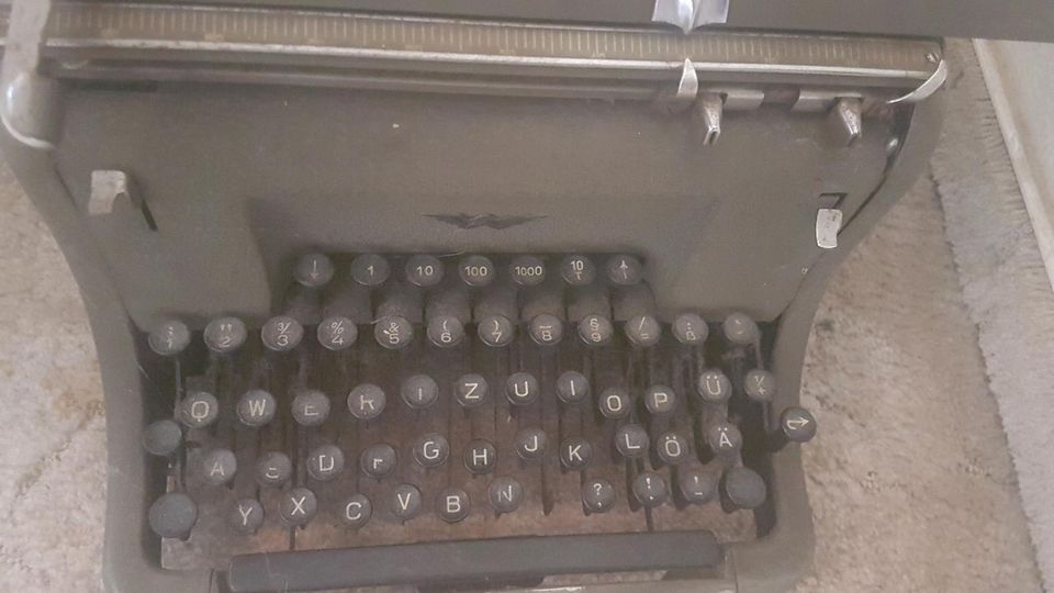 Schreibmaschine in Pretzien