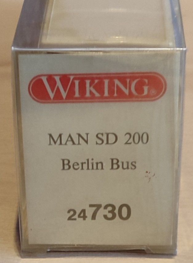 0247 Wiking - Berlin Doppeldecker Bus "Ideal Lebensversicherung" in Hambergen