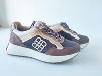 Damenschuhe, Sneaker, braun, weiß, gold, neu, ungetragen Bayern - Bad Wiessee Vorschau