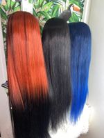 Human hair blend you can straight it and culry 30 inches length Berlin - Tempelhof Vorschau