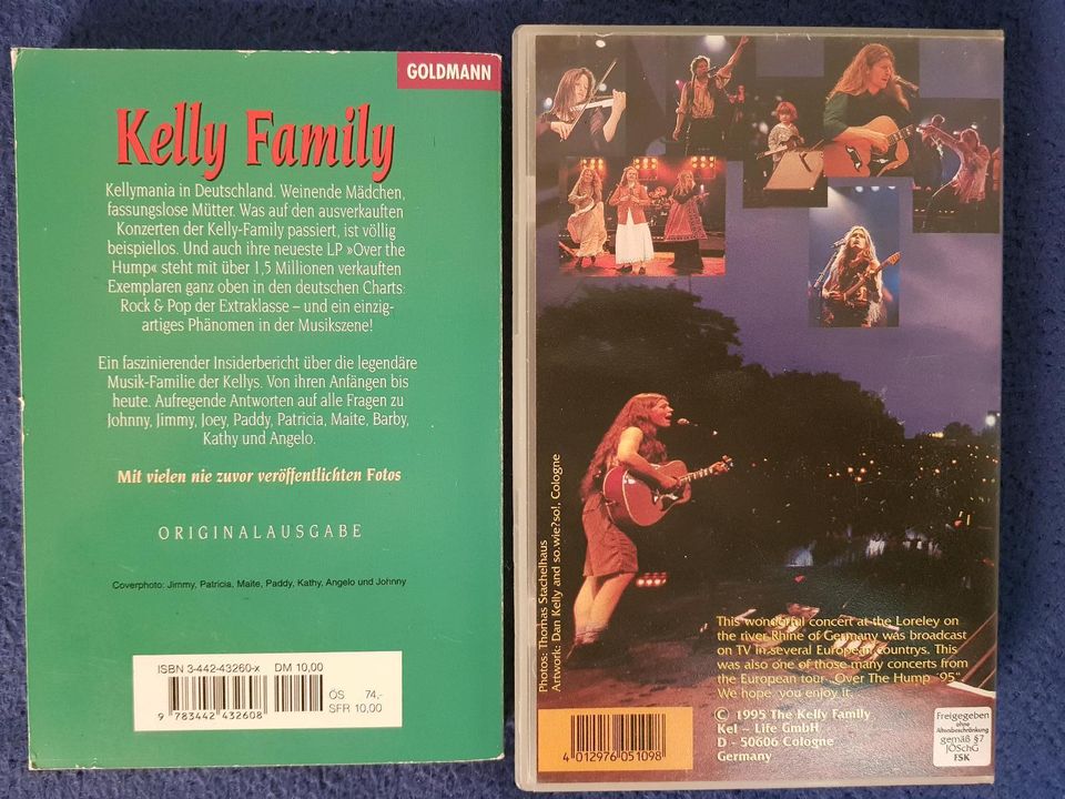 Kelly Family Buch+VHS Video Musik in Hohndorf