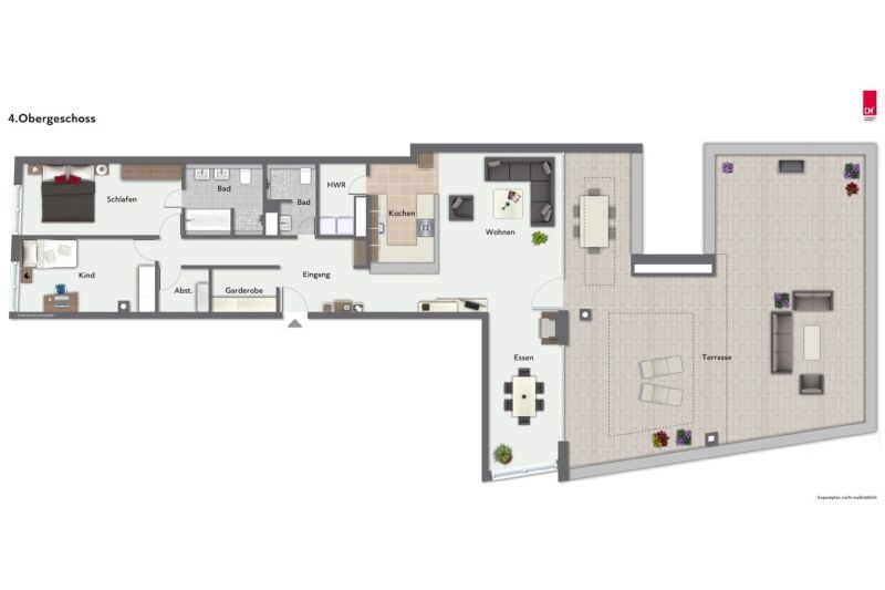 Luxusappartment mit 122 qm Dachterrasse + Panoramablick: Extraklasse-Lage am Dresdner Zwinger. in Dresden